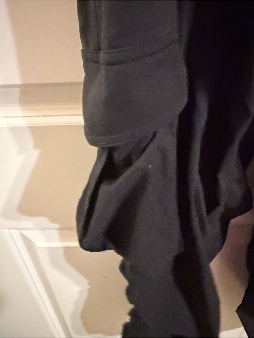 lululemon Black Women's Dance Studio Cargo Pants with Drawstring - Picture 5 of 9